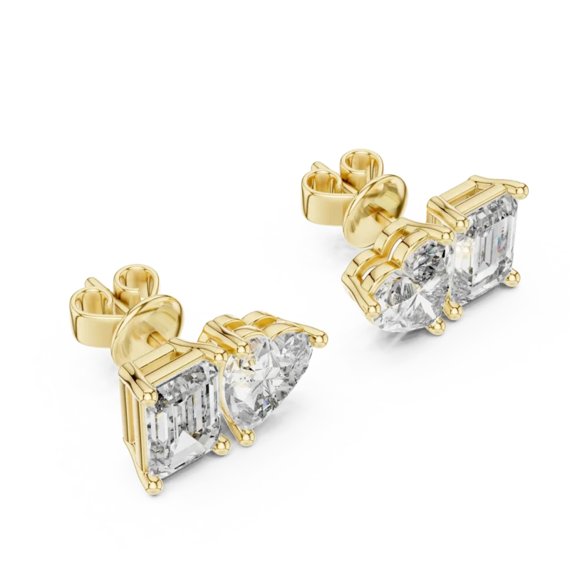 novafacet-amora-duo-heart-emerald-diamond-stud-earrings-yellow-gold-top