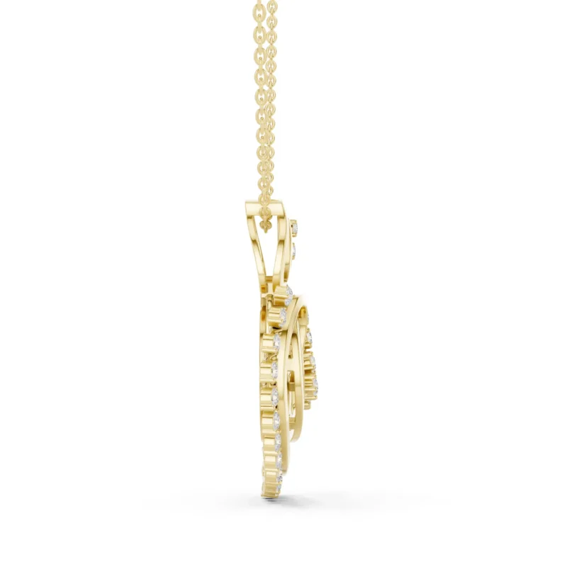 novafacet-designer-round-brilliant-diamond-pendant-yellow-gold-angle-1