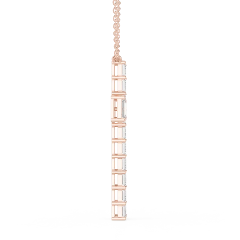 novafacet-emerald-cut-diamond-cross-pendant-rose-gold-angle-1